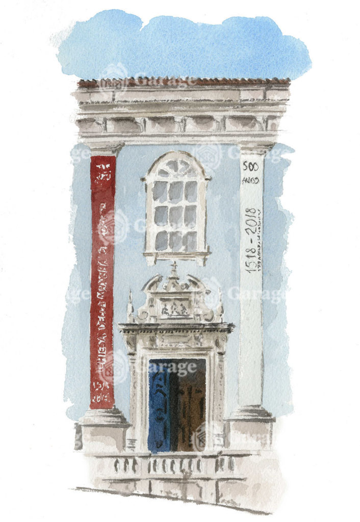 Det Igreja N Sra de Loreto, Praça Luís de Camões, Lisboa, Portugal Det Igreja N Sra de Loreto, Praça Luís de Camões, Lisboa, Portugal