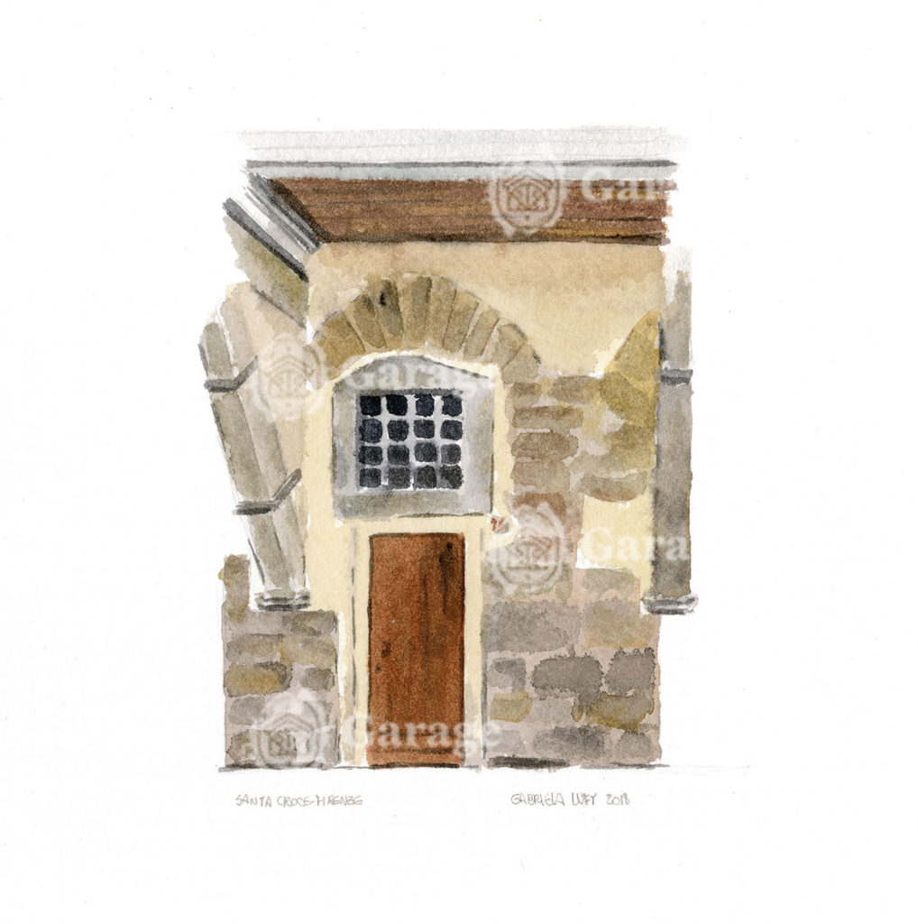 Det Piazza Santa Croce, Firenze, Itália Det Piazza Santa Croce, Firenze, Itália