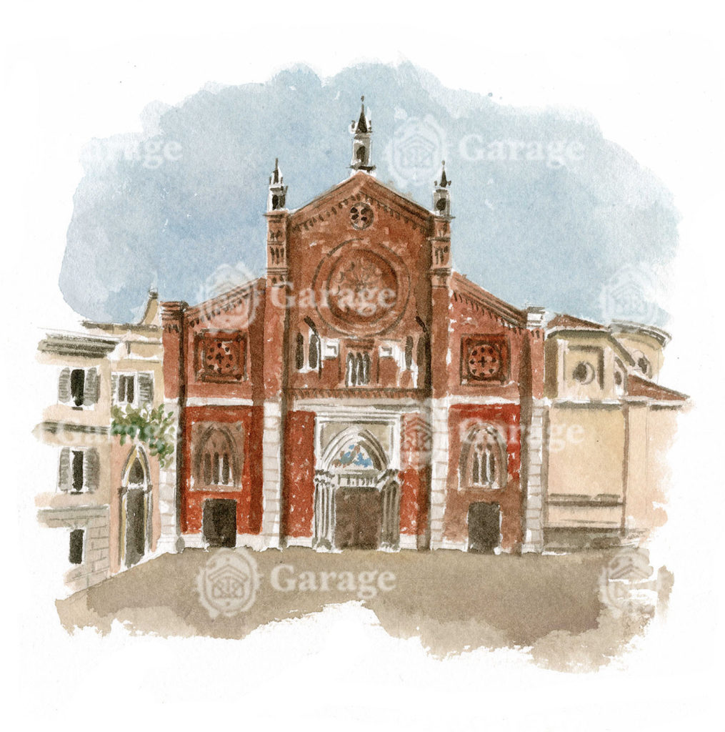 Igreja São Marcos, Milão, Itália Igreja São Marcos, Milão, Itália