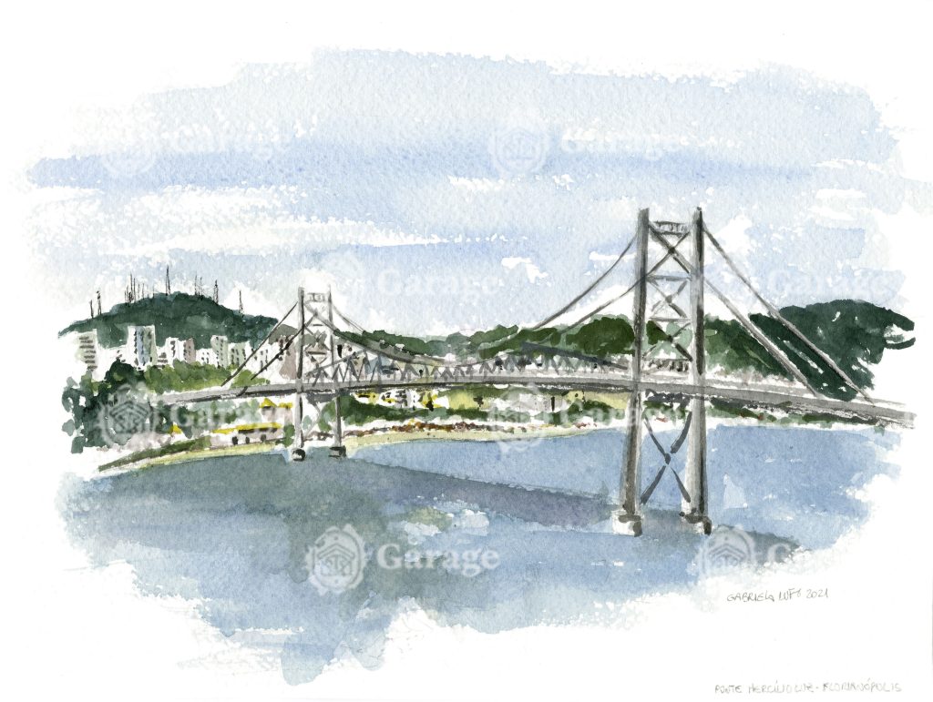 Ponte Hercílio Luz 2 - Florianópolis SC Ponte Hercílio Luz 2 - Florianópolis SC