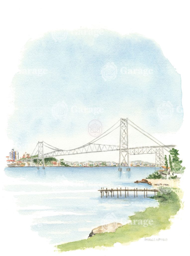 Ponte Hercílio Luz 3 - Florianópois SC Ponte Hercílio Luz 3 - Florianópois SC