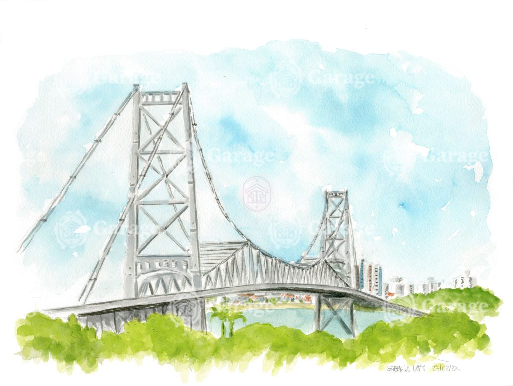 Ponte Hercílio Luz - Florianópolis SC Ponte Hercílio Luz - Florianópolis SC