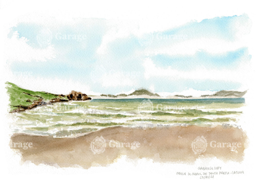 Praia do Farol de Santa Marta - Laguna SC Praia do Farol de Santa Marta - Laguna SC