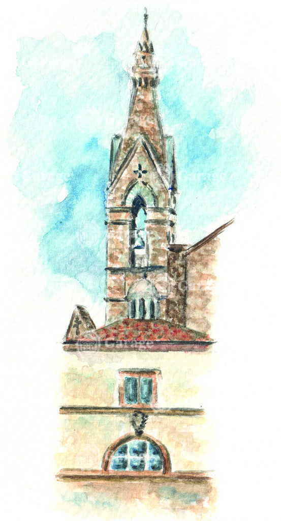 Torre, Basílica de Santa Croce - Florença Itália Torre, Basílica de Santa Croce - Florença Itália